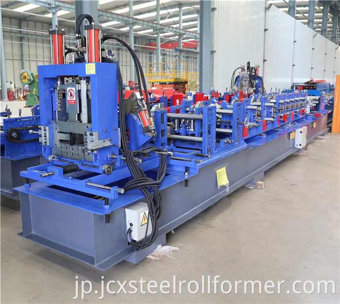 Fully-automatic C To Z Purlin Roll Forming Machine